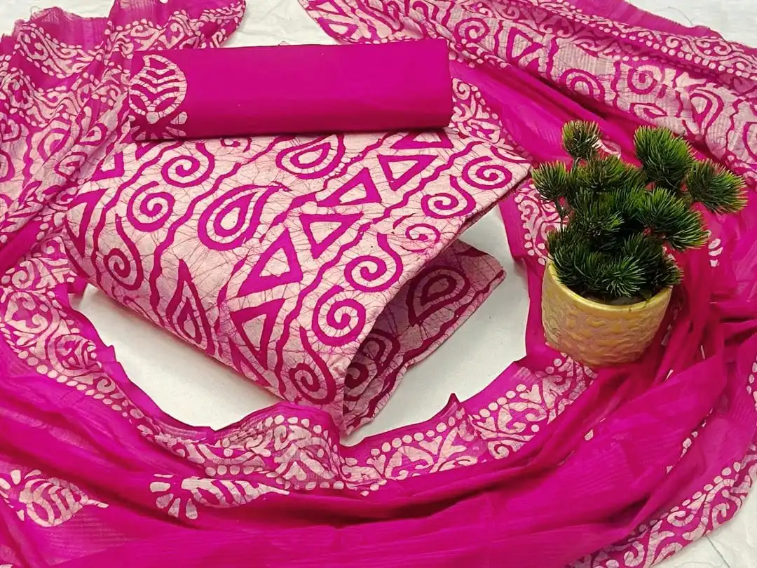 New Unstitched Batik Three Piece Collection For Women
