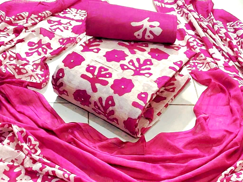 New Unstitched Batik Three Piece Collection For Women