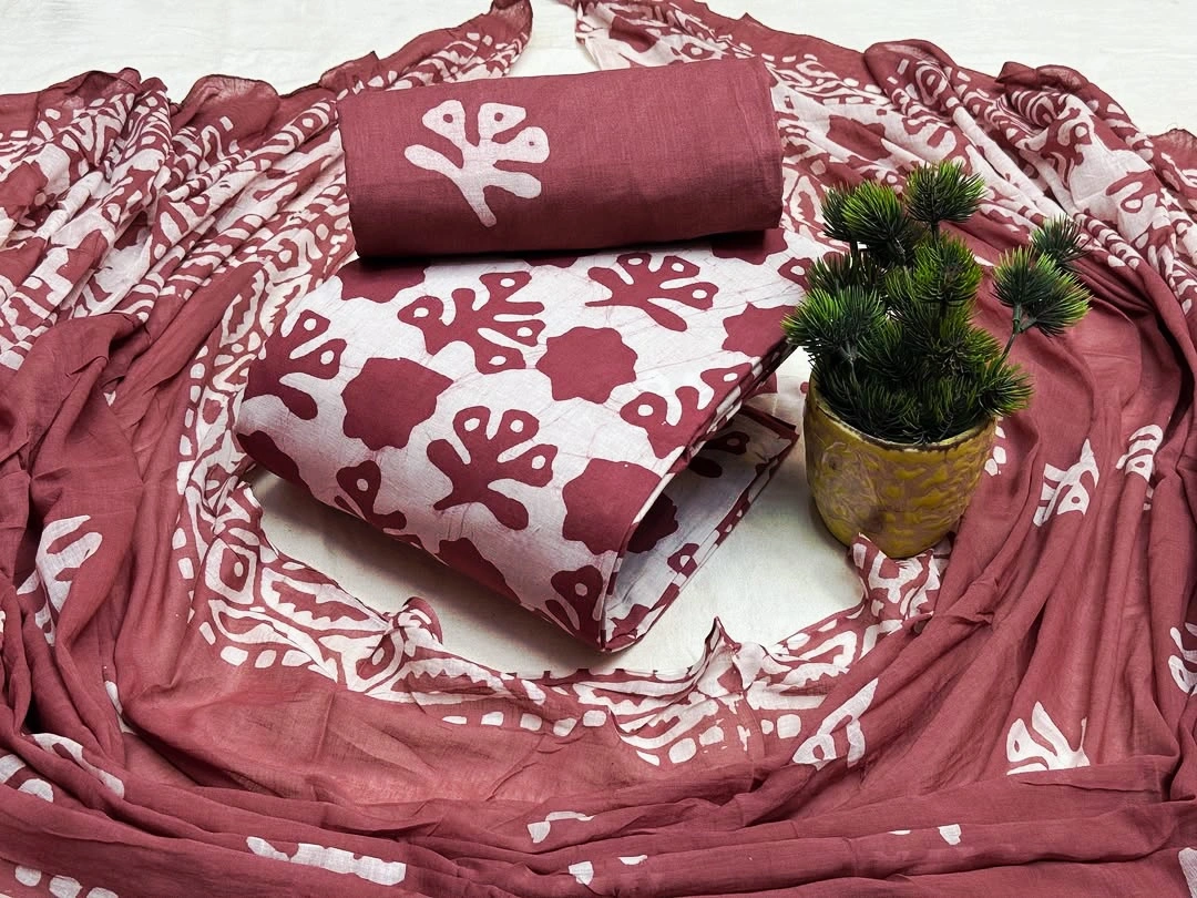 New Unstitched Batik Three Piece Collection For Women