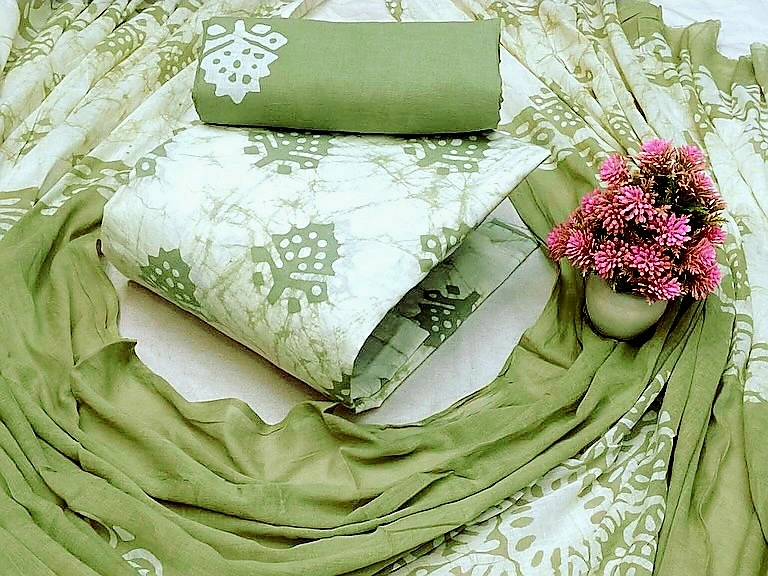 New Unstitched Batik Three Piece Collection For Women