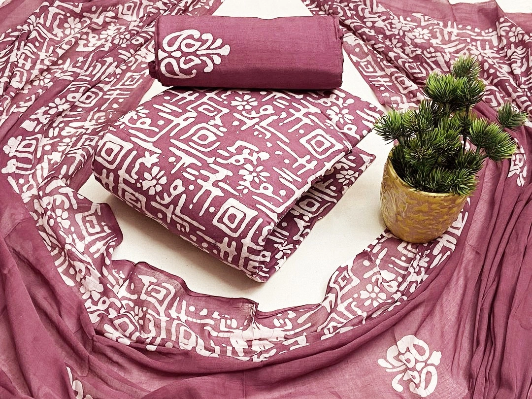 New Unstitched Batik Three Piece Collection For Women