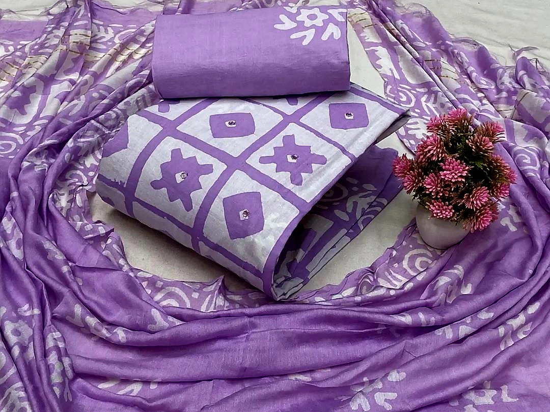New Unstitched Batik Three Piece Collection For Women