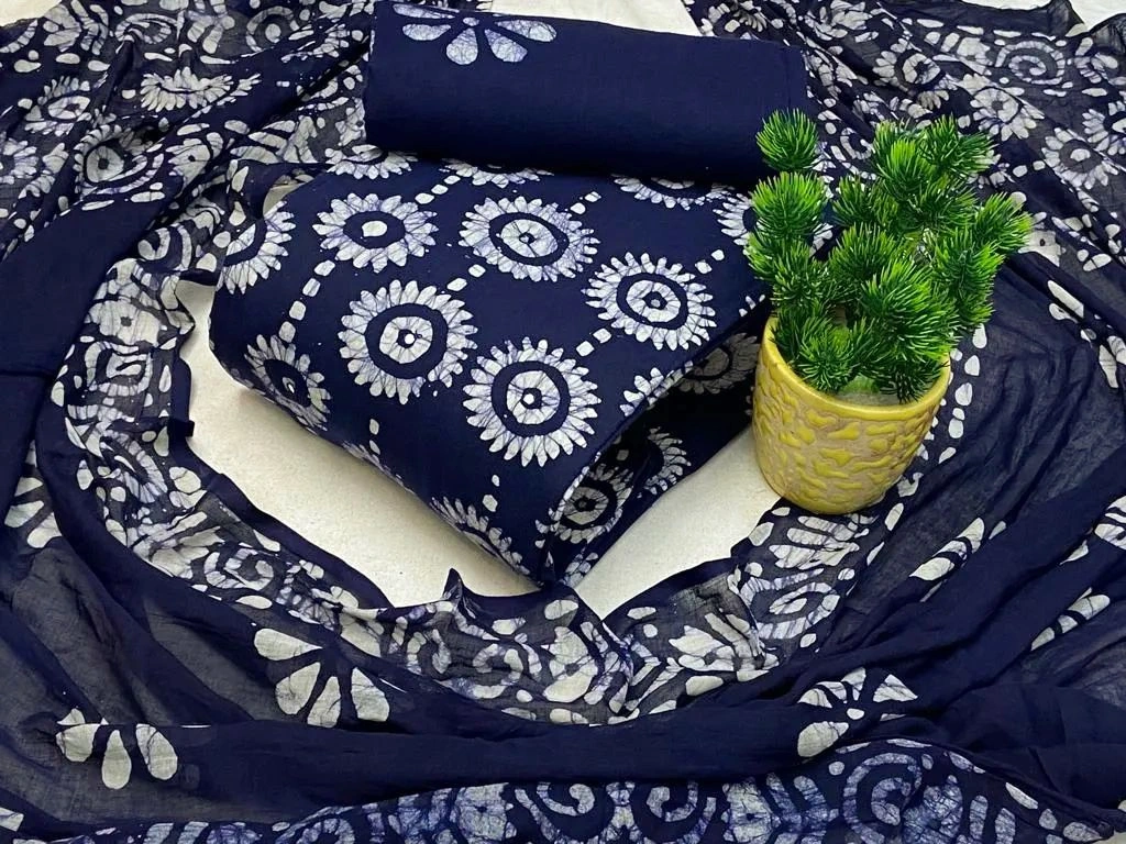 New Unstitched Batik Three Piece Collection For Women