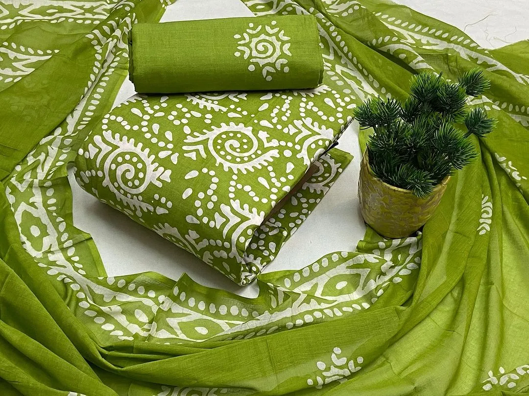 New Unstitched Batik Three Piece Collection For Women