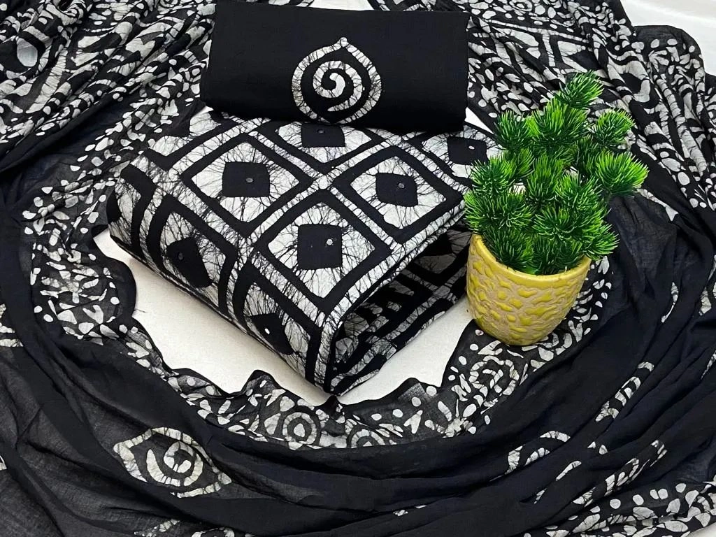 New Unstitched Batik Three Piece Collection For Women