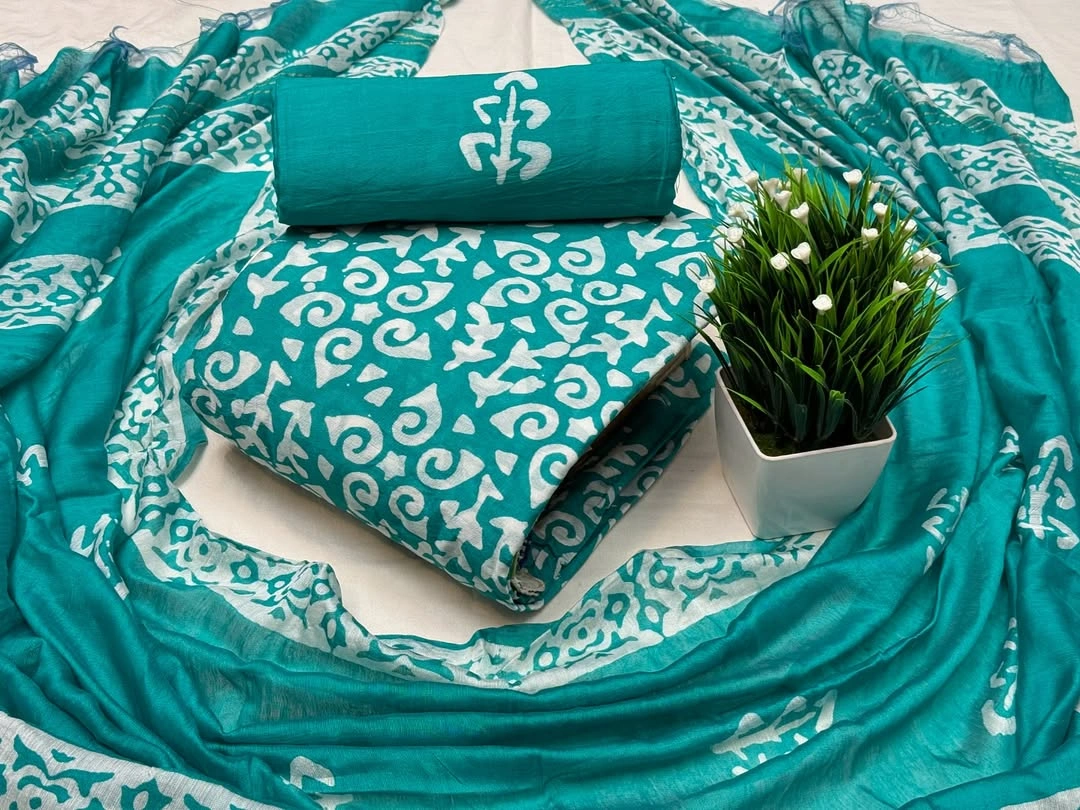 New Unstitched Batik Three Piece Collection For Women