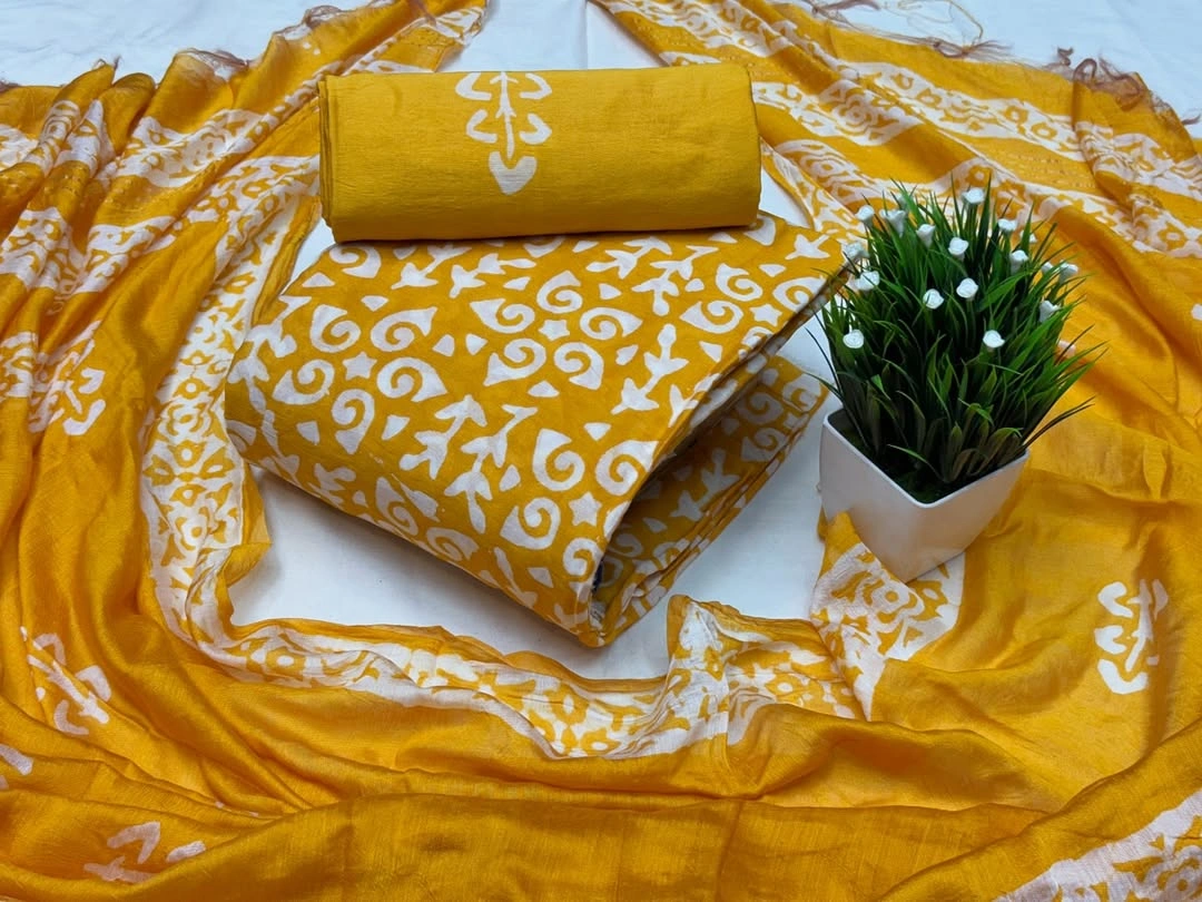 New Unstitched Batik Three Piece Collection For Women