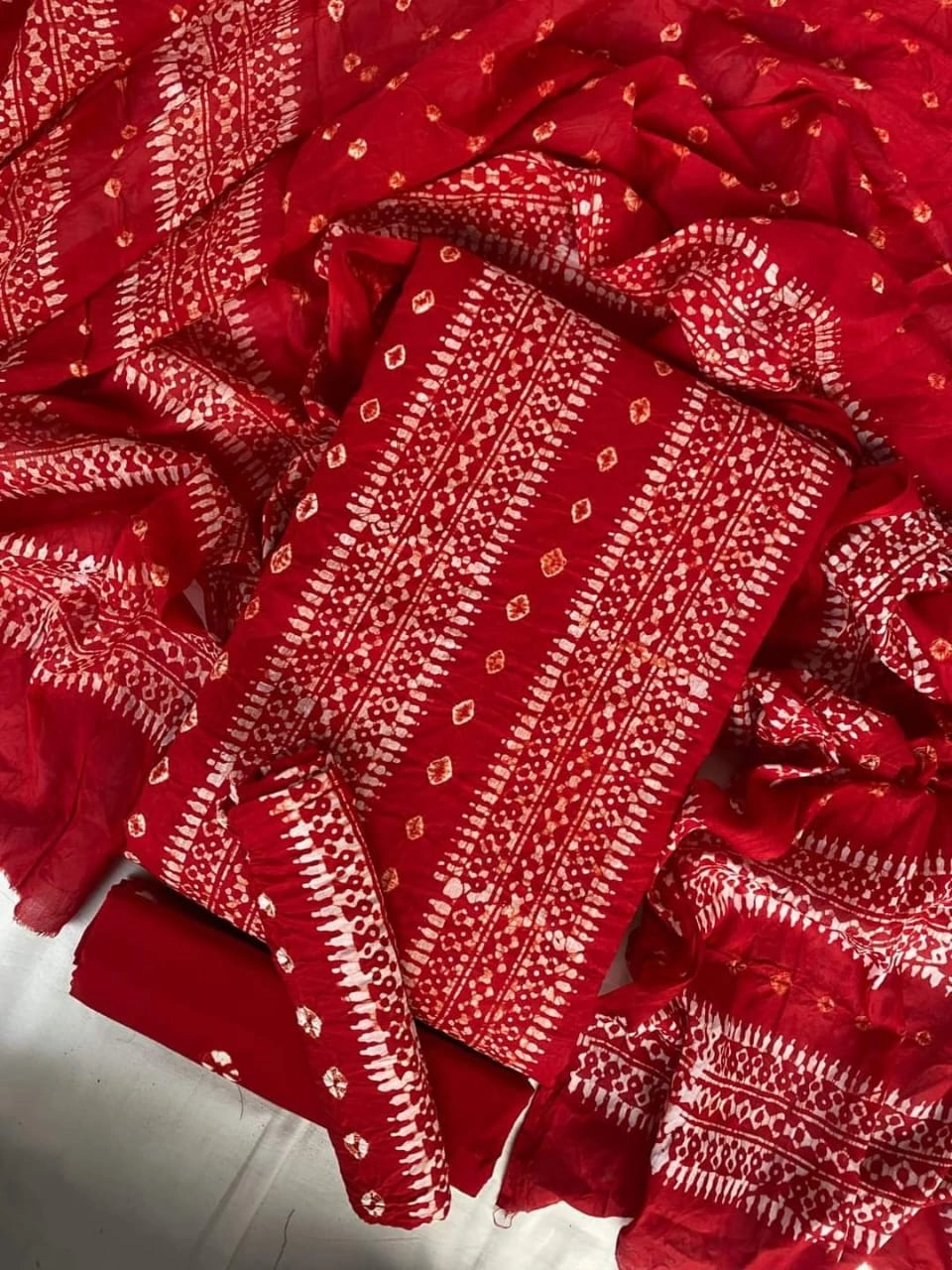 New Unstitched Batik Three Piece Collection For Women