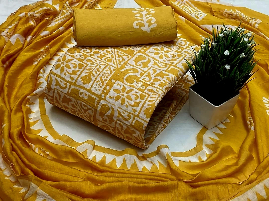 New Unstitched Batik Three Piece Collection For Women