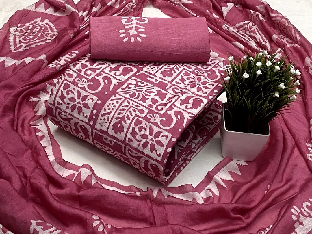 New Unstitched Batik Three Piece Collection For Women
