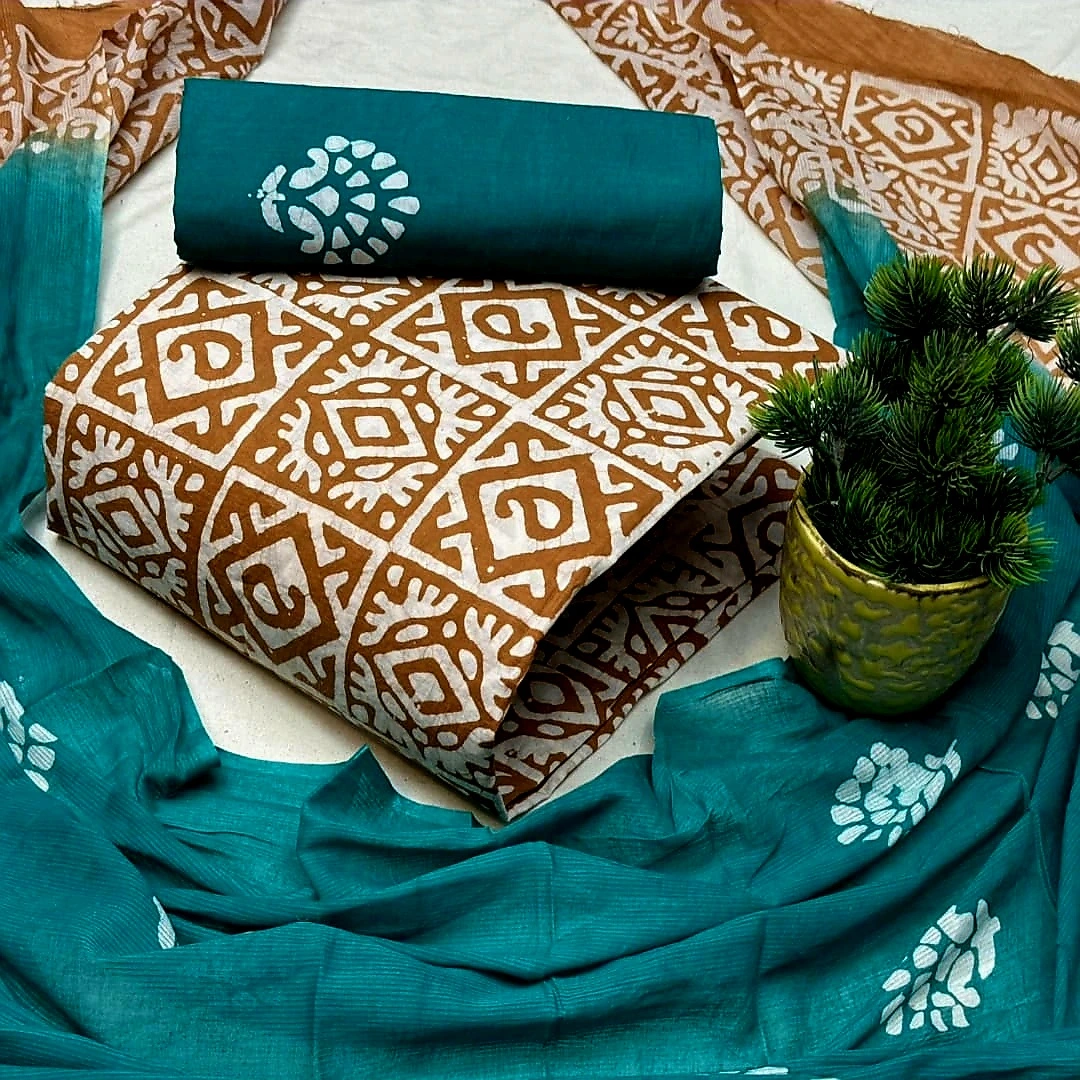 New Unstitched Batik Three Piece Collection For Women