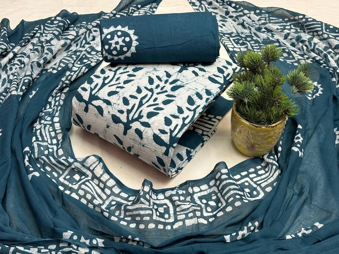New Unstitched Batik Three Piece Collection For Women
